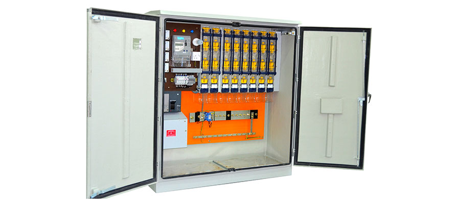 panel box and feeder piller