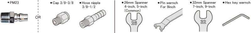 Máy Mài Góc NAS9B‐DR NAS9B‐10DR 2 ATTACHMENT 1