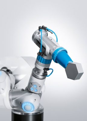 Adaptive shape grippers are able to conform to radically different shaped objects Courtesy Festo