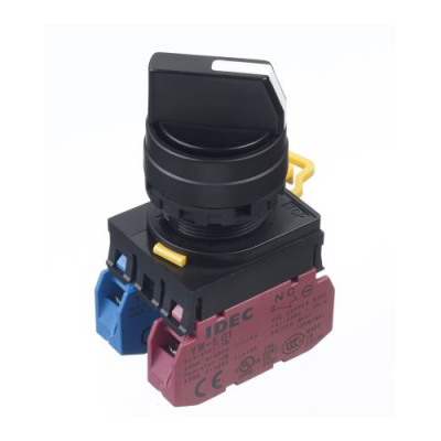 Các loại công tắc xoay | So sánh và Ứng dụng 3 Công tắc xoay 3 vị trí Idec YW1S-3E02 22mm 2NC