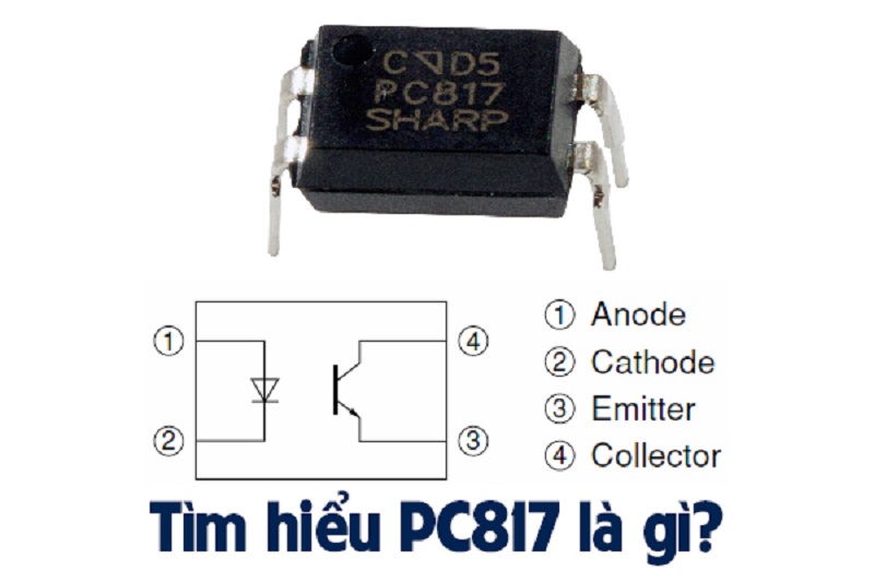 PC817 là gì? Sơ đồ chân, thông số kỹ thuật và công dụng