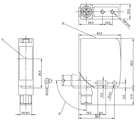 Cảm biến quang BOS00TN (BOS 21M-PA-PK10-S4).