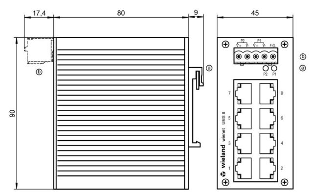 Bộ phân phối tín hiệu WIENET UMS 8