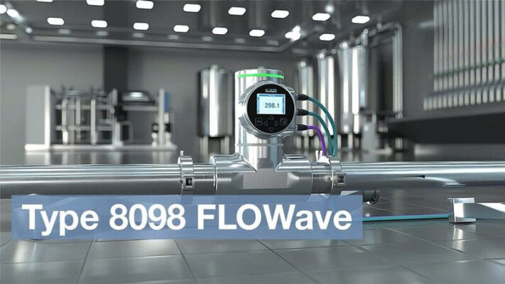 Cảm biến và bộ truyền tín hiệu Burkert (8098) 2 FLOWave Burkert type 8098