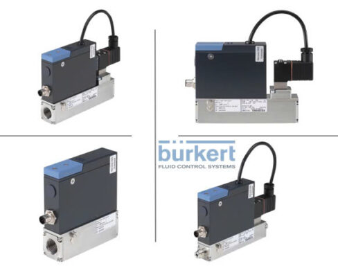 Bộ điều khiển lưu lượng: Mass Flow Controller (8744) 2 Mass Flow Controllers Burkert