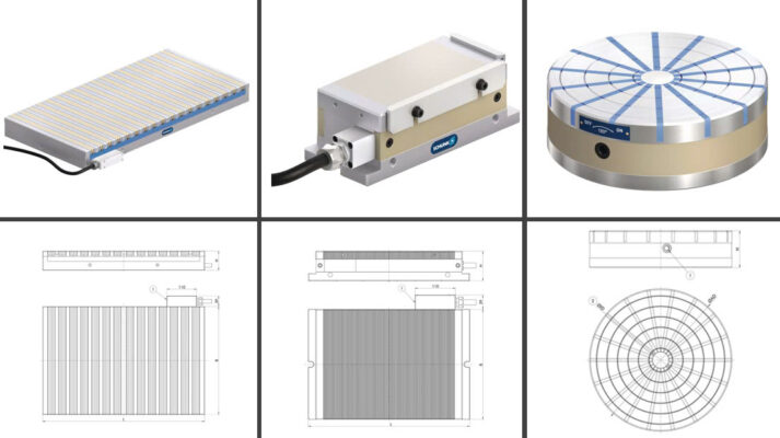 SCHUNK MAGNOS – Ê tô từ tính.
