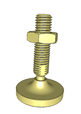 Chân tăng chỉnh CarrLane: CL-3-JFL 5 Chân tăng chỉnh CL-3-JFL