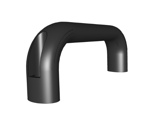 Tay Nắm Cửa CarrLane CL-132-PHRC-4 1 Tay nắm cửa