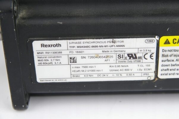 Động cơ servo MSK040C-0600-NN-M1-UP1-NNNN