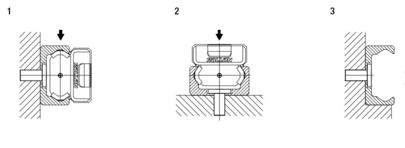 CSW18-60-2Z-U Bạc đạn trượt ROLLON