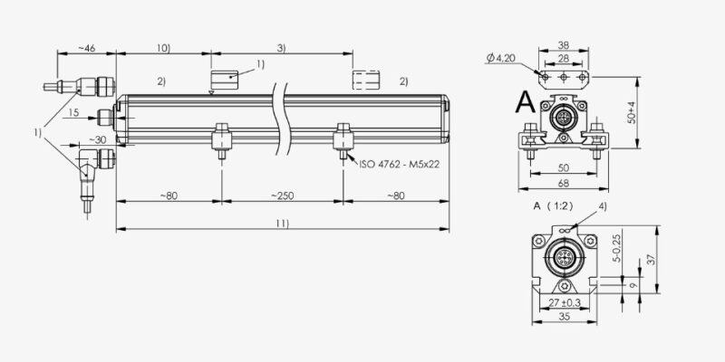 Cảm biến vị trí BTL06WY BTL7-A110-M0650-B-S32