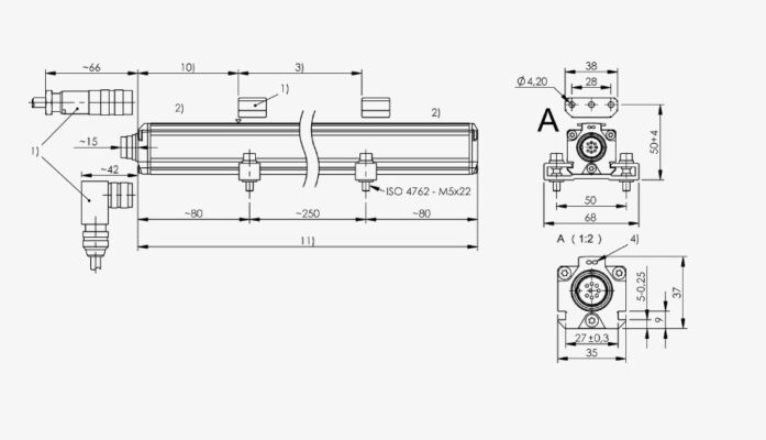 Cảm biến vị trí BTL1J7Z BTL7-E501-M1750-P-S32