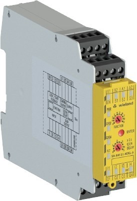 Rờ le an toàn Wieland R1.180.0010.0 SA-BM-S1-4EKL-A 5s DC 24V