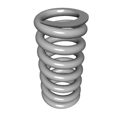 Compression Spring: LC 029BB 03M, LC 032B 01 M, LC 038C 16 M, LC 035D 08 M. 2 Compression Spring LC 029BB 03M